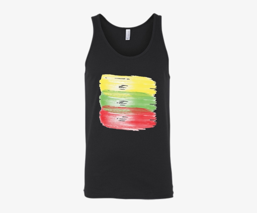 Brush Strokes Guys/gals Bella Canvas Tank Top - Et Motocross Mx Dirt Bike Extreme Off Road Back Flip, transparent png download