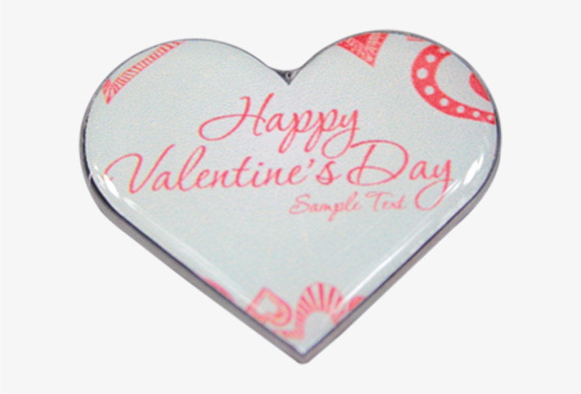 Heart Fridge Magnet - Happy Easter Lilacs Lunch Napkins Case Pack 24, transparent png download