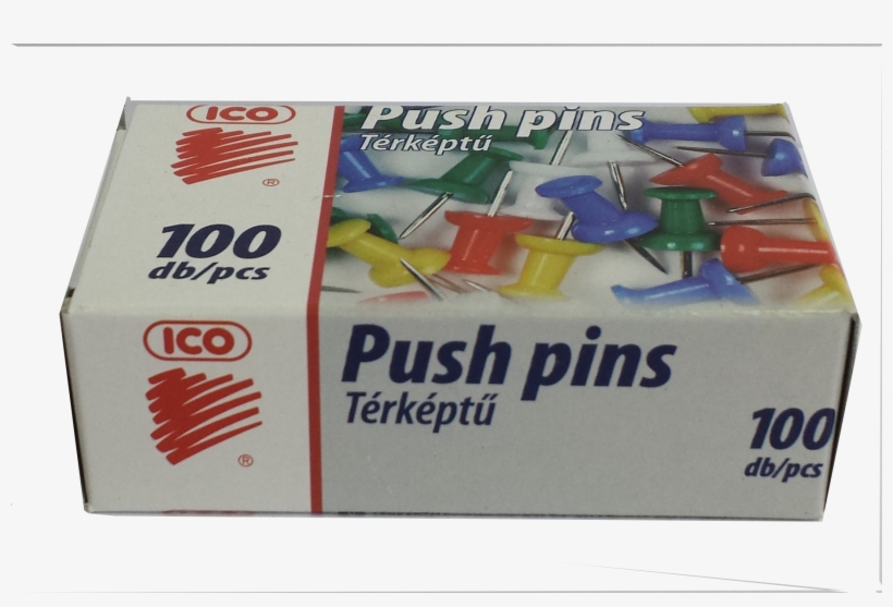 Ico Colored Push Pins - Antoniou Copycenter, transparent png download