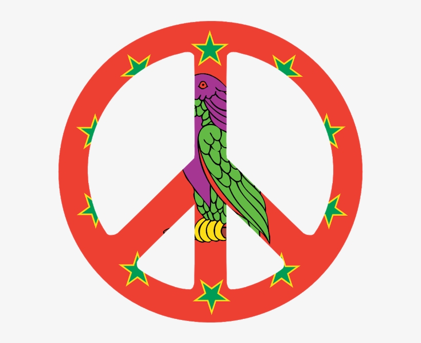 Country Flag Meaning Dominica - Green Peace Symbol, transparent png download