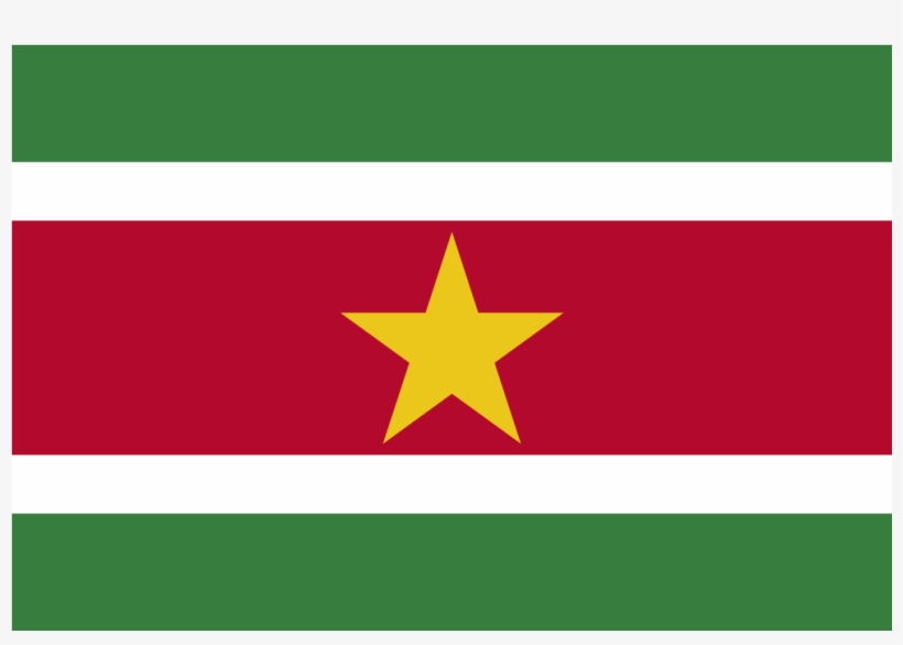 Download Svg Download Png - Suriname Flag, transparent png download