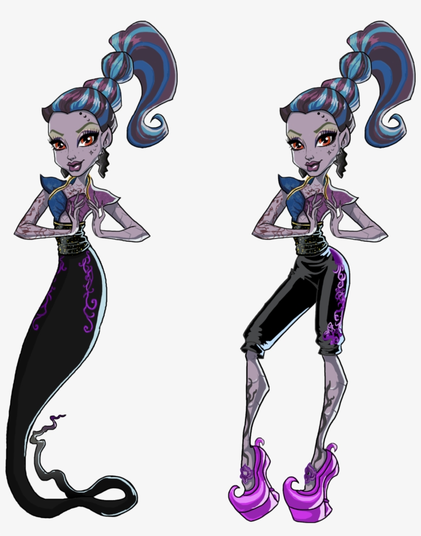 Artworks/png De Las 2 Versiones De Djinni "whisp" Grant - Monster High I Love Fashion Whisp, transparent png download