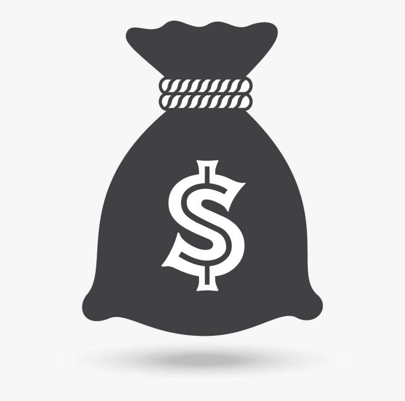 What's It All Costing You - Money Bag, transparent png download