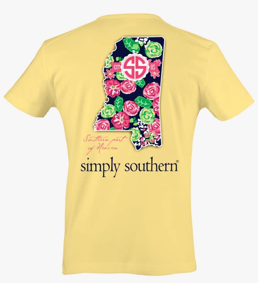 Simply Southern Preppy T-shirt - Simply Southern Dog, transparent png download