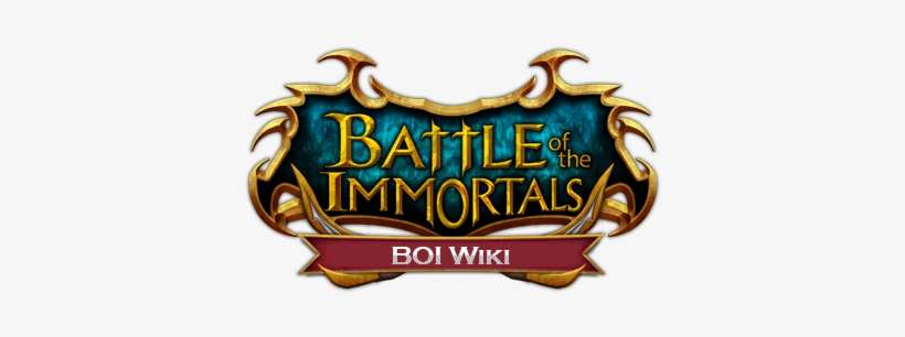 Wiki Logo - Battle Of The Immortals Logo Psd, transparent png download