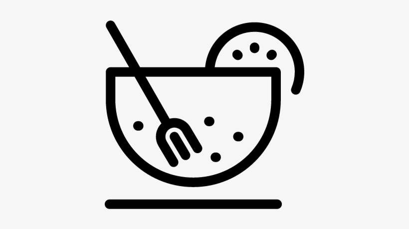 Salad Bowl Vector - Salad Bowl Icons, transparent png download