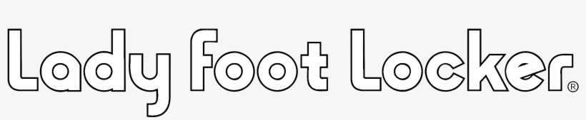 Lady Foot Locker Logo Black And White - Parallel, transparent png download