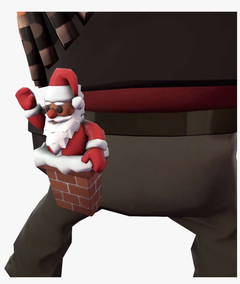 Heavy Pocket Santa - Santa Claus, transparent png download