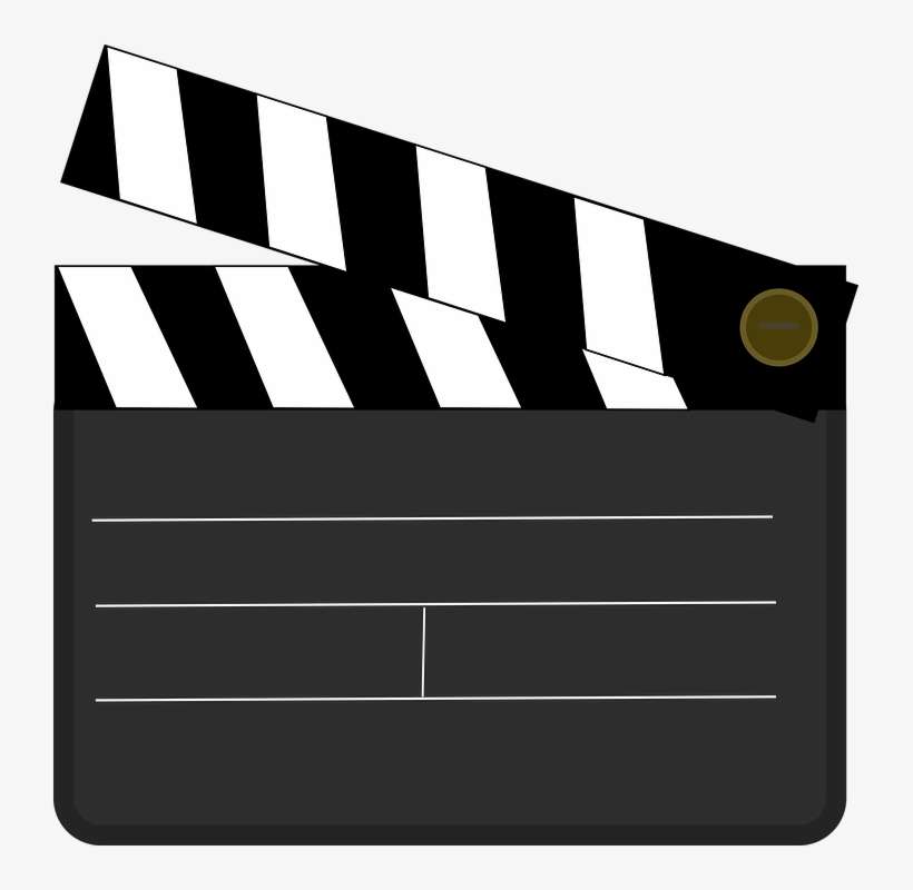 Clapperboard, Cinema, Videos, Film Icon - Placa De Gravação De Filme, transparent png download