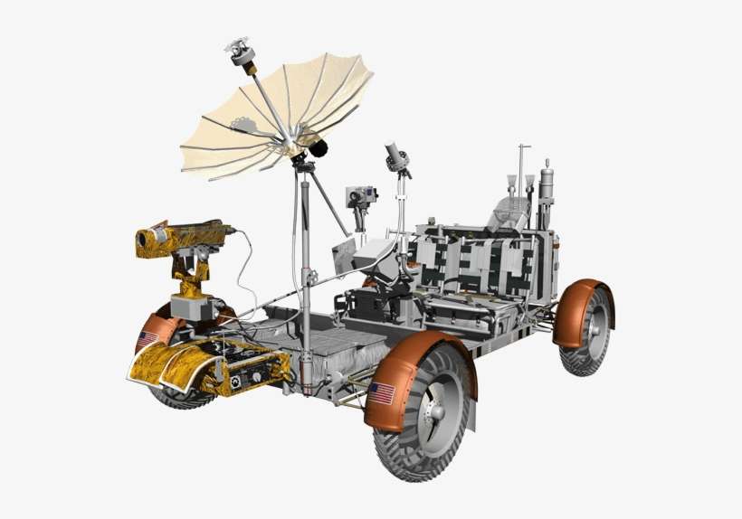 Apollon 15 Lunar Rover Png - Lunar Rover Png, transparent png download