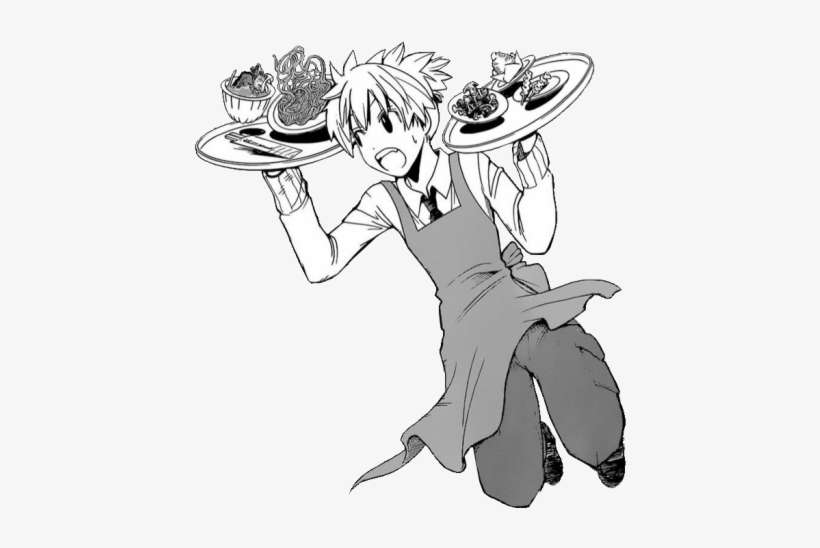 Le Serveur - Nagisa Shiota Manga Png, transparent png download