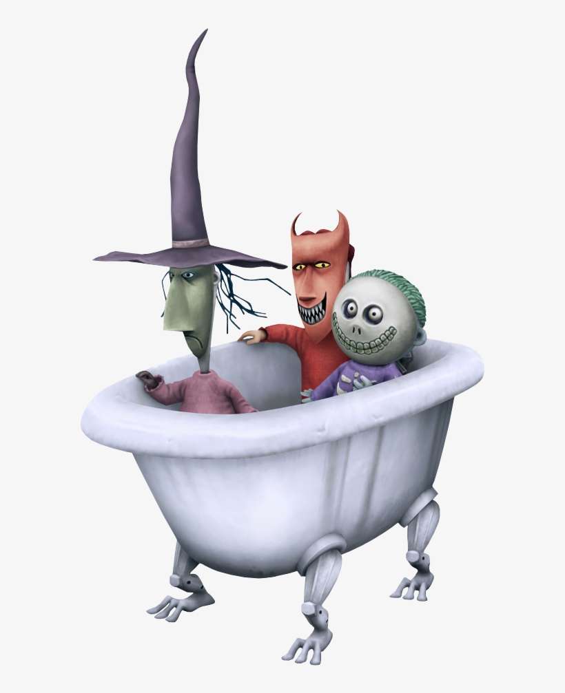 Nightmare Before Christmas Bath Tub - Nightmare Before Christmas Tub, transparent png download