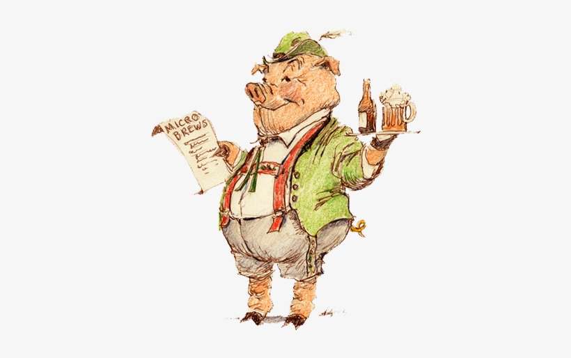 Pig-beer - Domestic Pig, transparent png download