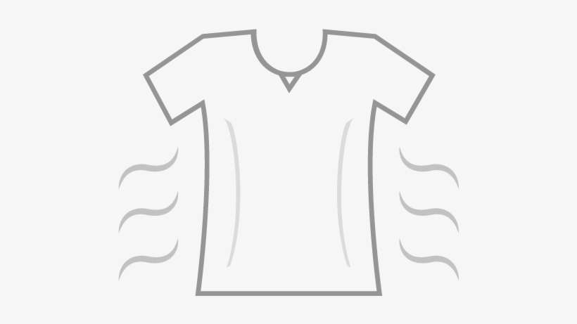 Odor Gets Trapped In The Fabric - Transparent T Shirt Outline, transparent png download