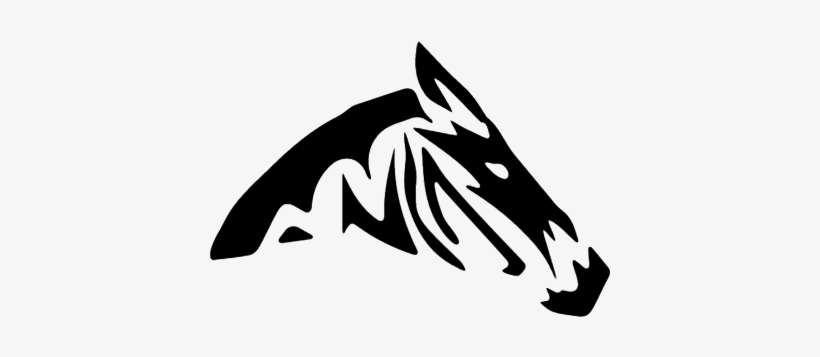 Zebra Silhouette Variant Vector - Cebra Icono, transparent png download