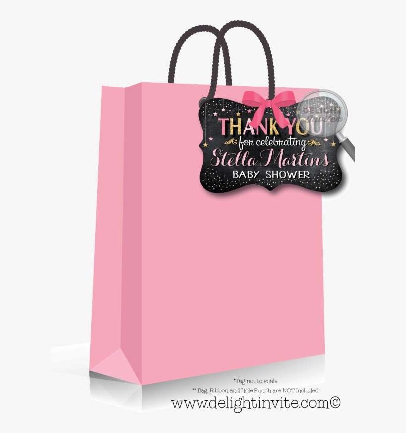 Twinkle Twinkle Little Star Baby Shower Favor Tags - Baby Shower, transparent png download
