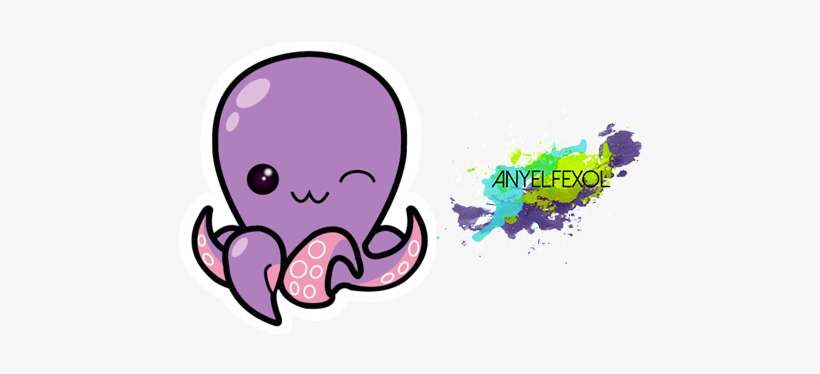 Octopus Kawaii, transparent png download