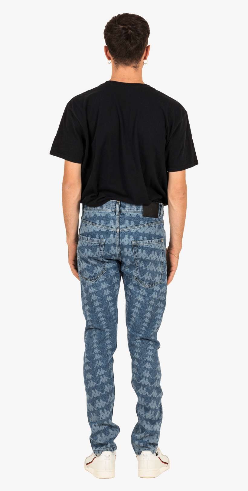 Izer Laser Skinny Jeans Dpk3009408 - Marcelo Burlon La Dodgers Cotton T Shirt Mens, transparent png download