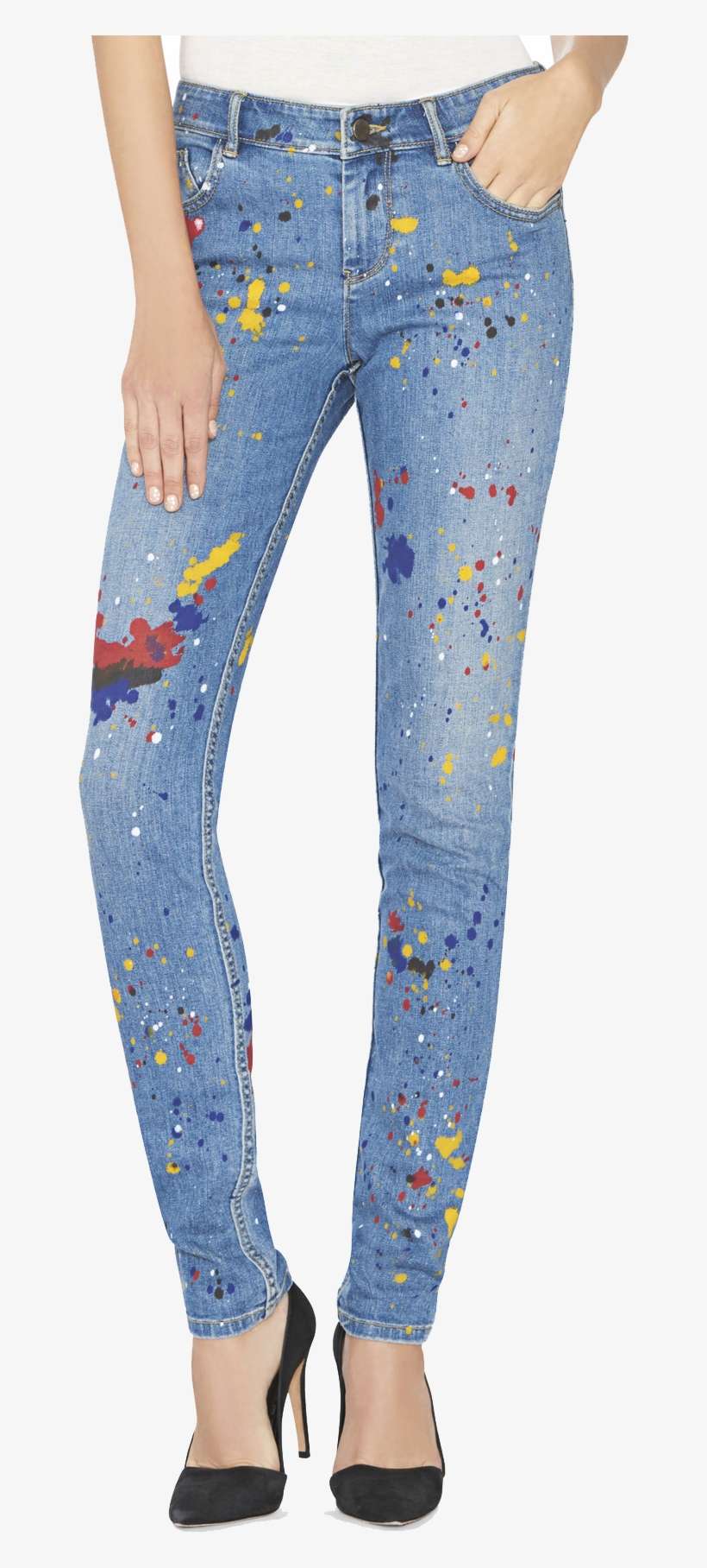 Leopard Jacket - Denim, transparent png download