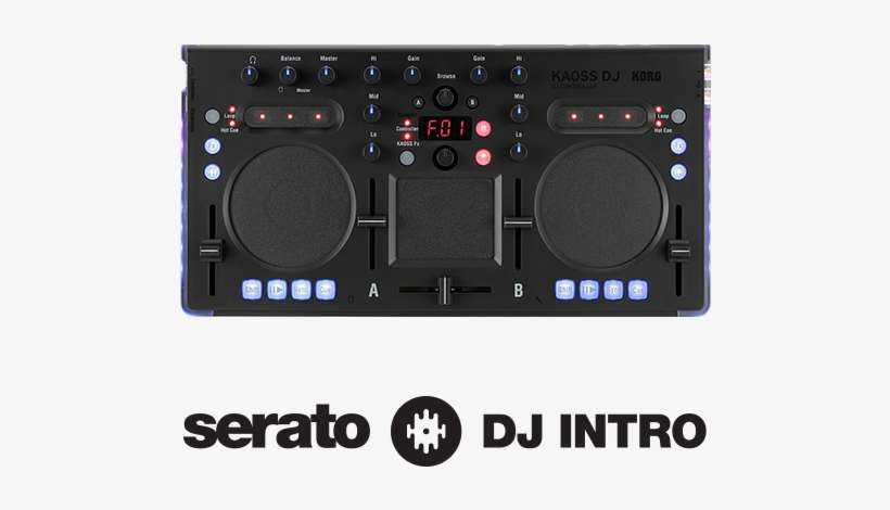 Korg Comes To The Party With Their Latest Product, - Korg Kaossdj Usb Dj Controller With Kaoss Fx, transparent png download