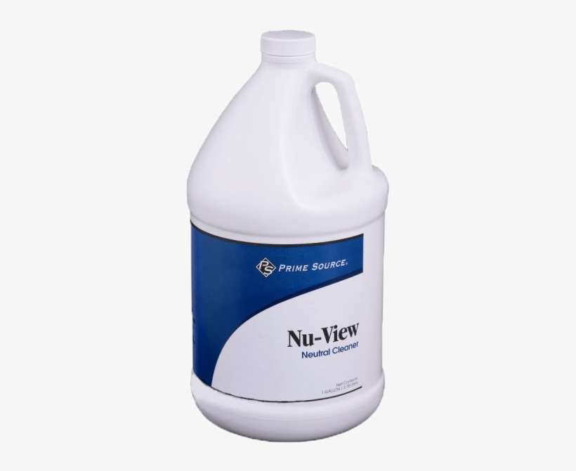 Nu-view Neutral Floor Cleaner - Plastic Bottle, transparent png download