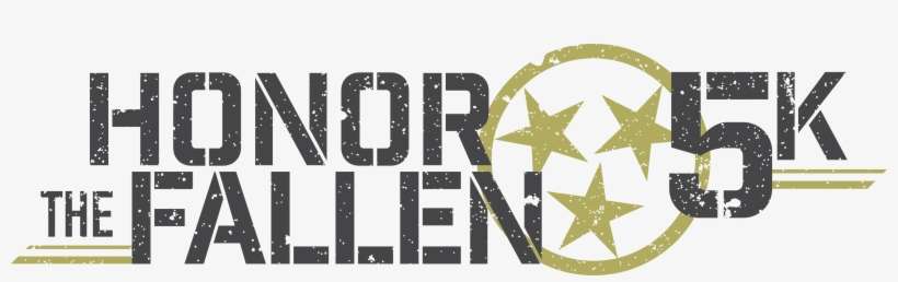Honor The Fallen 5k Logo - Graphic Design, transparent png download