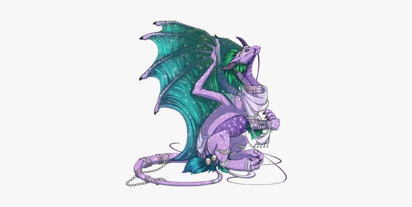 5656141 350 - Blue Female Dragon, transparent png download