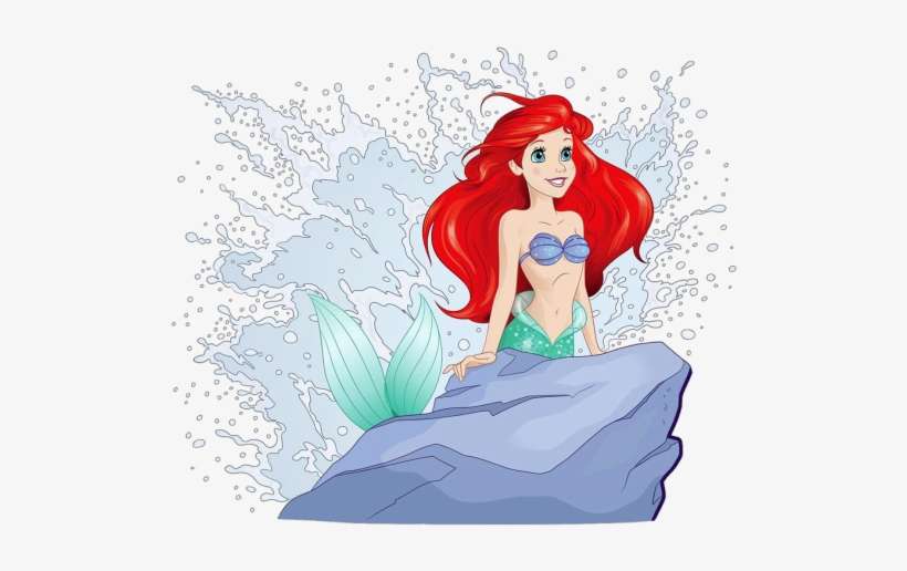 Esto La Llevó Hasta Su Castillo Y Dejó Que Se Quedara - Little Mermaid, transparent png download