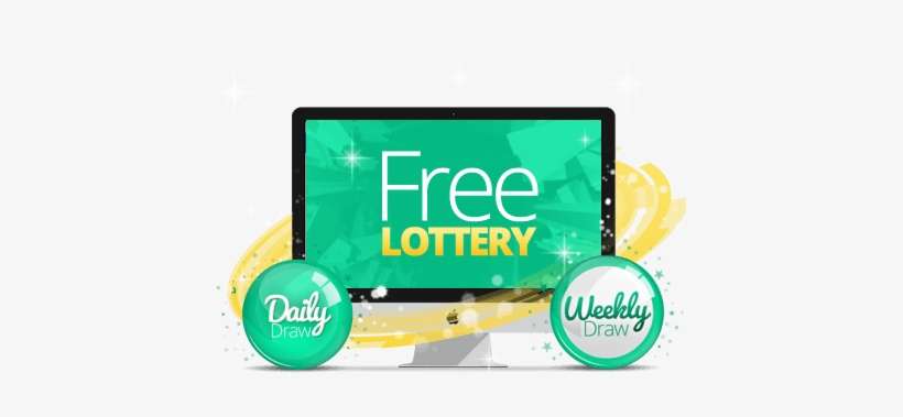 Free Lottery On A Computer - Free Lottery, transparent png download