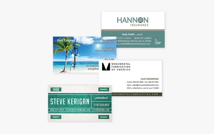 Business Cards - Palm Tree, transparent png download