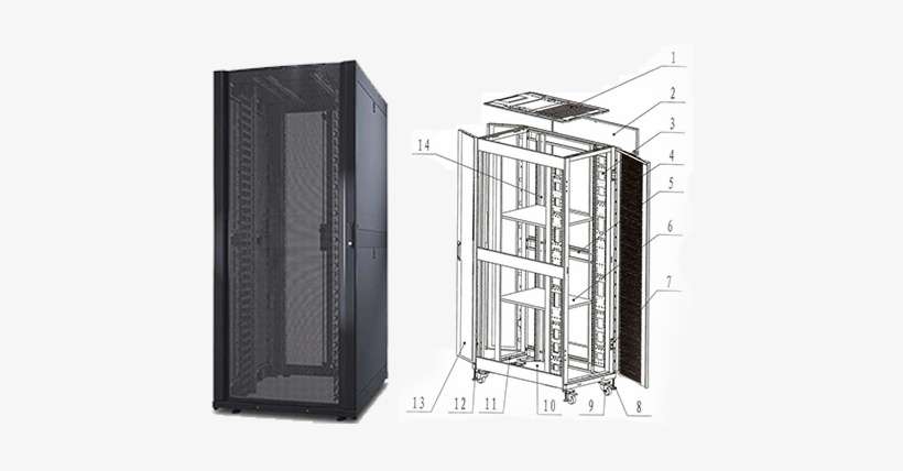 Multi Server Rack - Shelf, transparent png download
