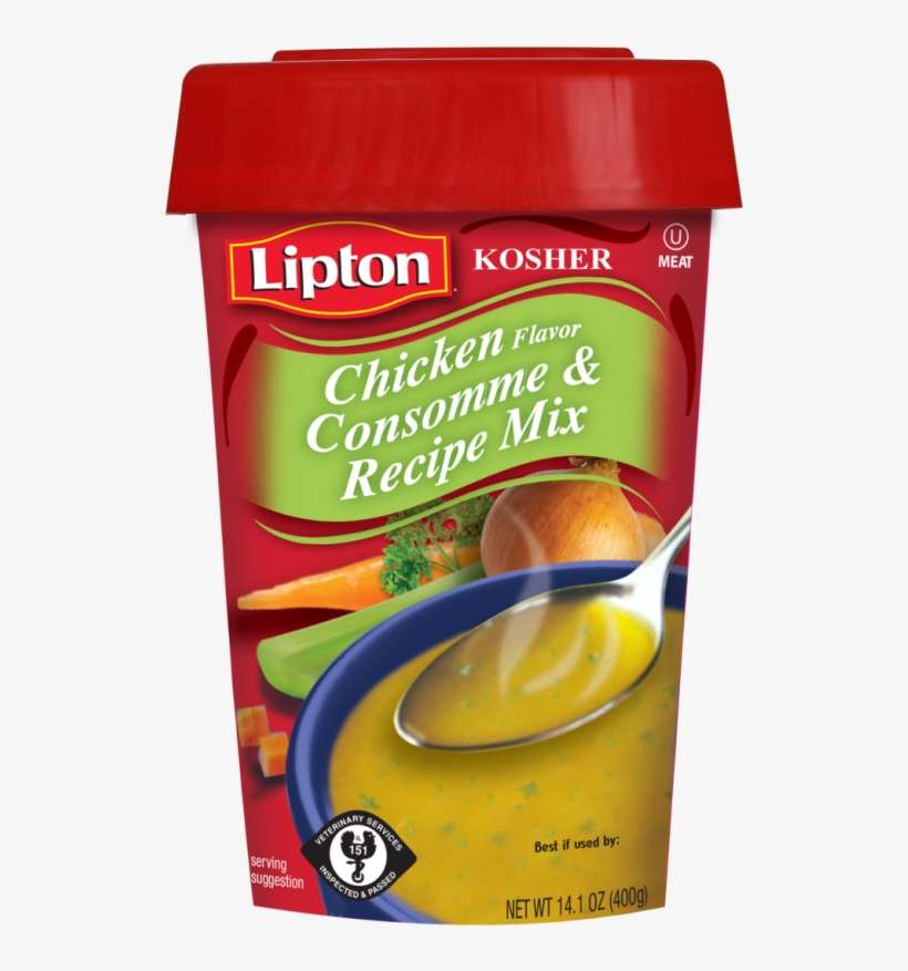 Lipton Consomme & Recipe Mix, Chicken 14.1 Oz PNG Image Transparent