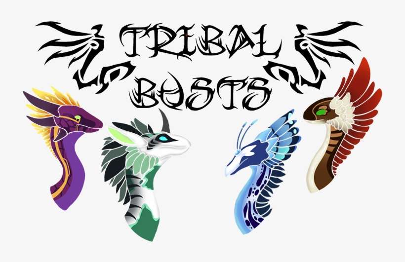 New - Tribal - Bust - Banner Zpsr1bq0ltt - Tribal Fonts, transparent png download
