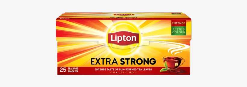Lipton Extra Strong, transparent png download