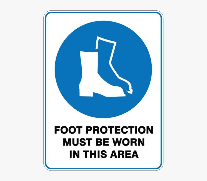 Worn In This Area - Head Protection Must Be Worn, transparent png download