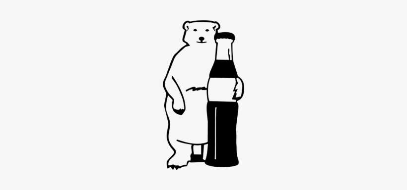 Cor Da Geladeira - Urso Da Coca Cola Em Png, transparent png download