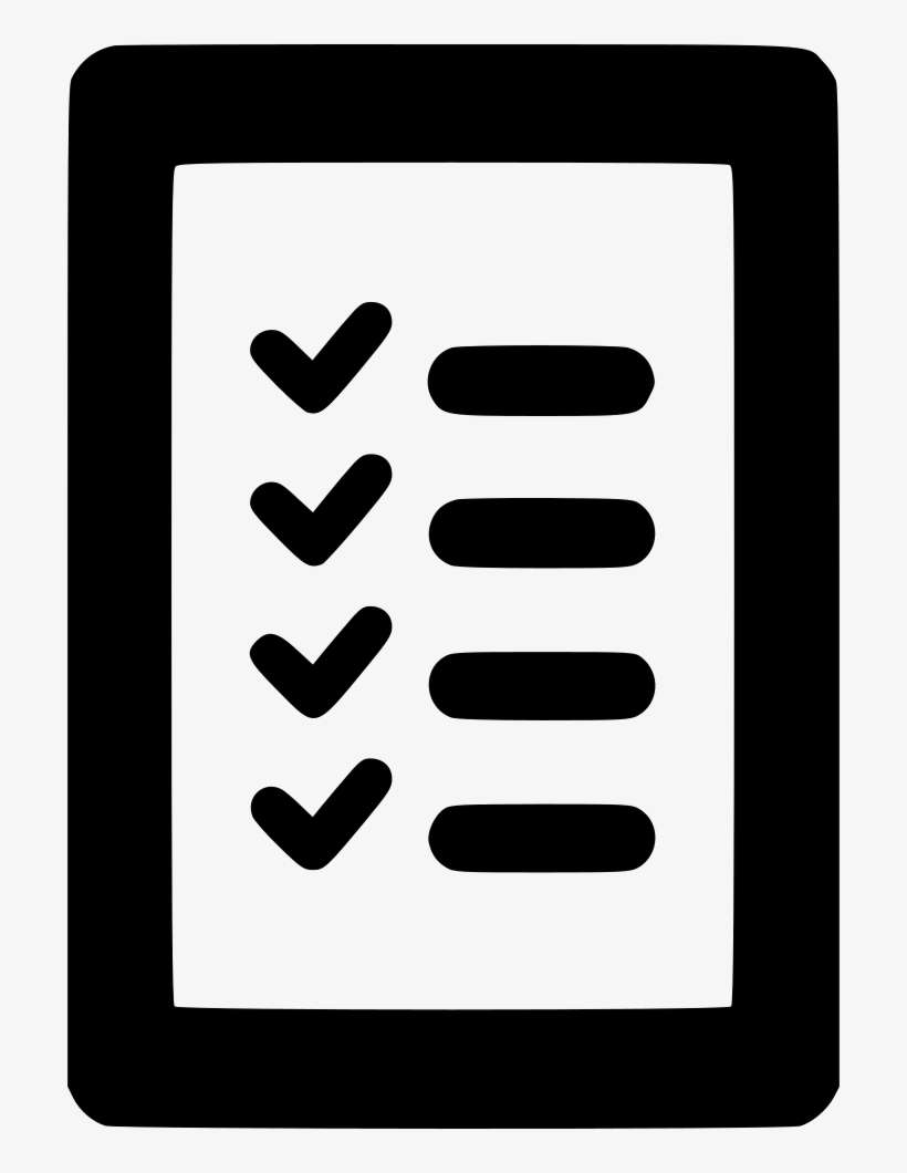 Note Document Paper - Tablet Computer, transparent png download