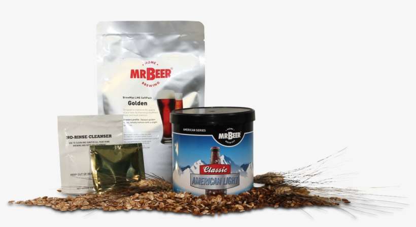 Chantilly Lace - Mr. Beer Classic American Light Refill Brew Pack, transparent png download