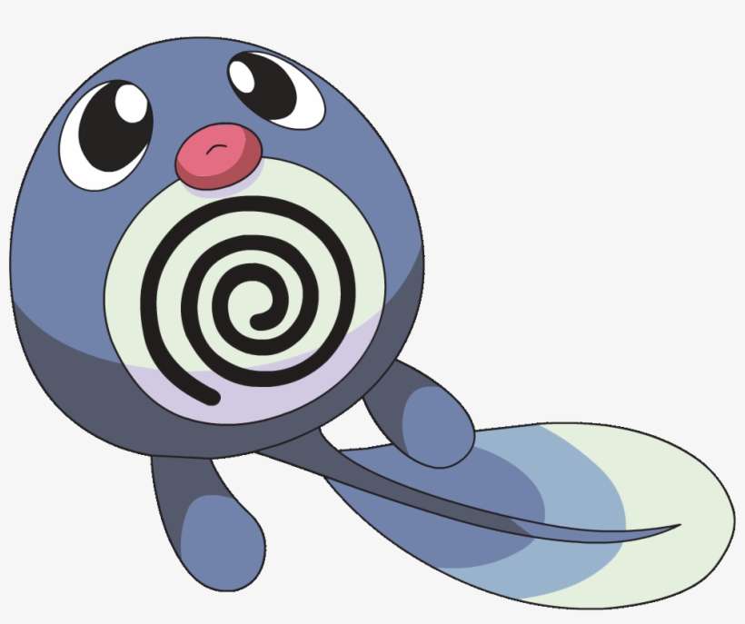 060 Poliwag Ag - Pokemon Poliwag Evolution, transparent png download