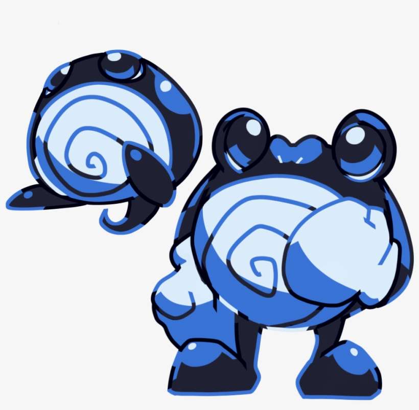 Poliwag And Poliwhirl Prototypes By ~mblock On Deviantart - Poliwag Beta, transparent png download