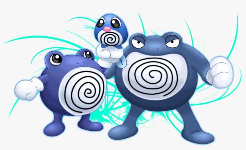 Poliwrath Evolution - Poliwag Poliwhirl And Poliwrath, transparent png download