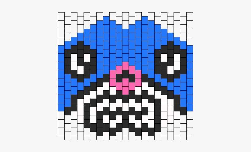 Poliwag Mask Bead Pattern - Poliwag, transparent png download