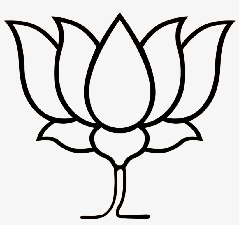 Narendra Modi On Twitter - Bhartiya Janta Party Logo, transparent png download