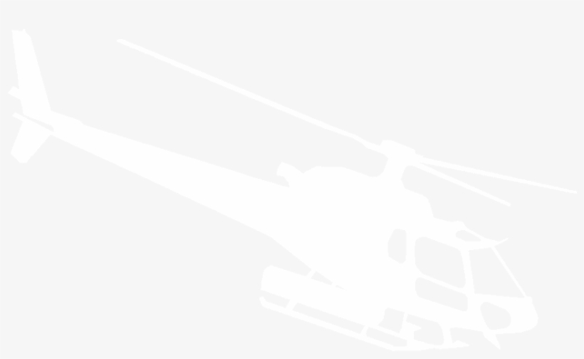 White Helicopter Png, transparent png download