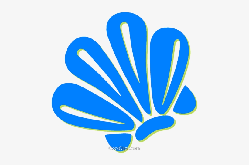 Sea Shell Royalty Free Vector Clip Art Illustration, transparent png download