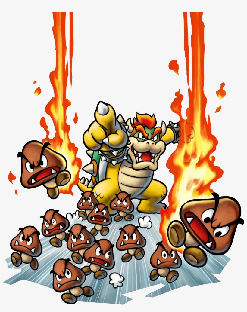 Mario & Luigi - Bowser Bowser's Inside Story, transparent png download