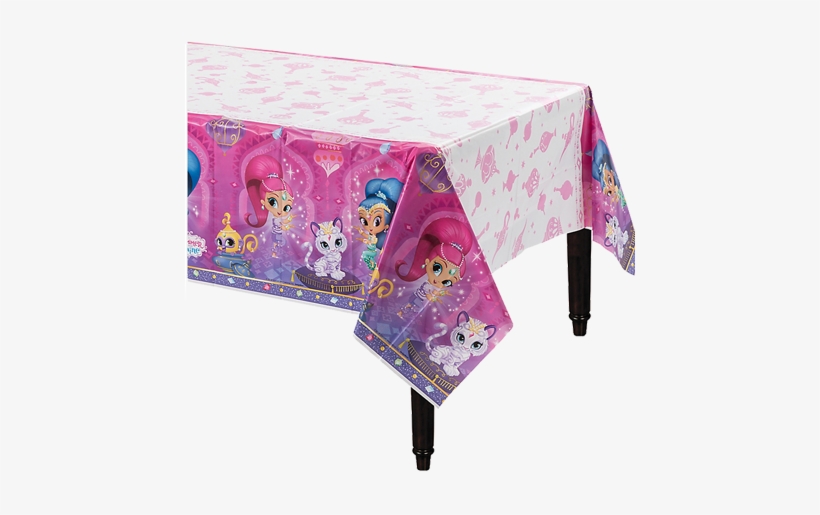 Shimmer And Shine Plastic Table Cloth - Shimmer And Shine Party City Supplies, transparent png download