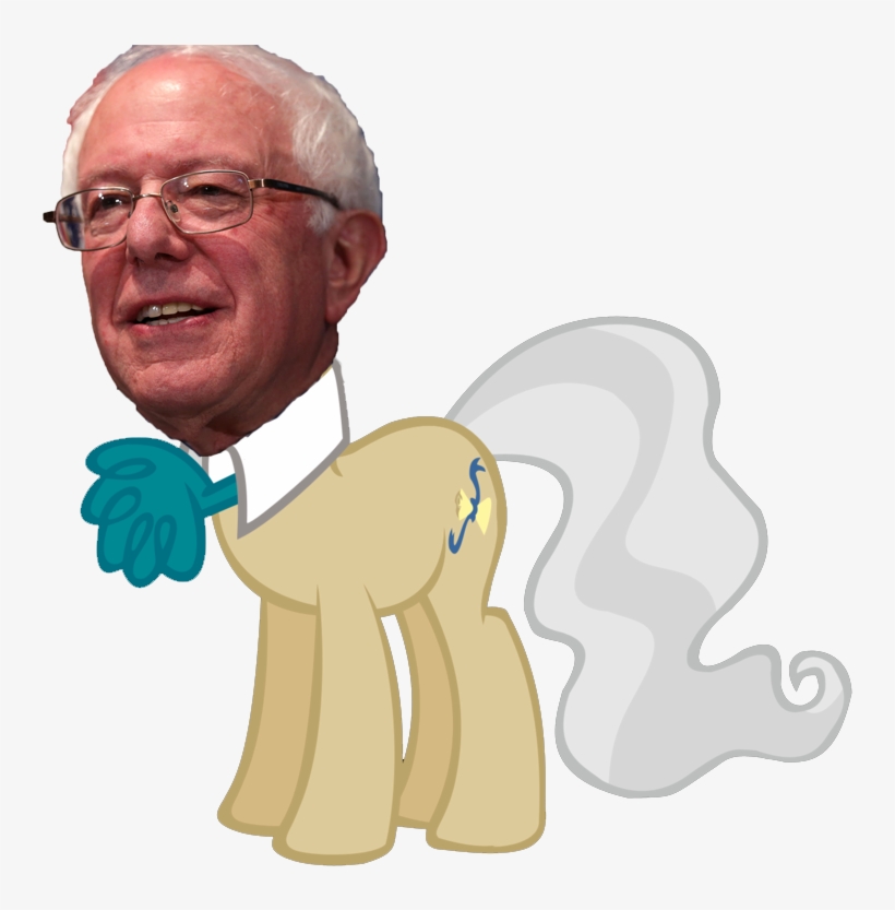 Requesting Art Bernie Sanders As A Pony Mlplounge Png - Mlp Bernie, transparent png download