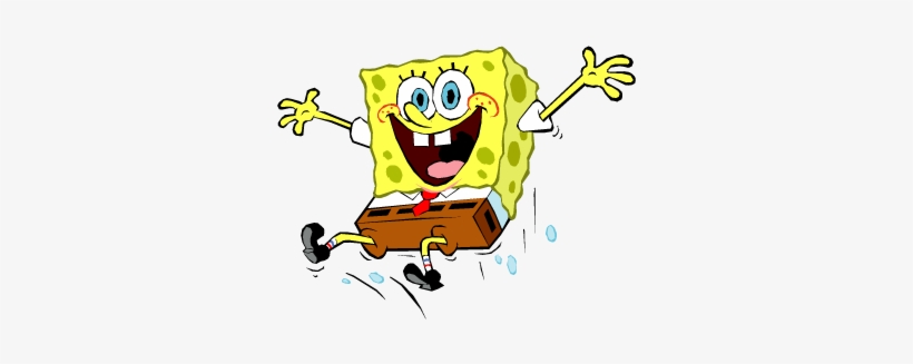Vector Logo Spongebob Squarepants Jump Vector Logo - Spongebob Loot Bags (8-pack), transparent png download