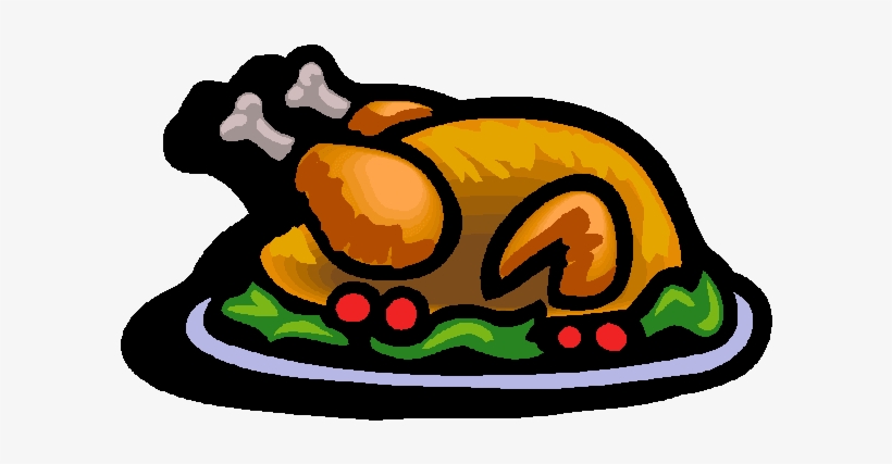 Nchs Food Bank Volunteers Club “thanksgiving Turkey - Turkey Dinner Clipart, transparent png download